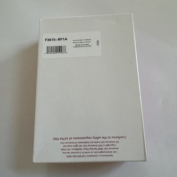 American Girl Doll Plaid Party Dress Outfit Retired NO Barette EUC Clothes - Picture 7 of 10